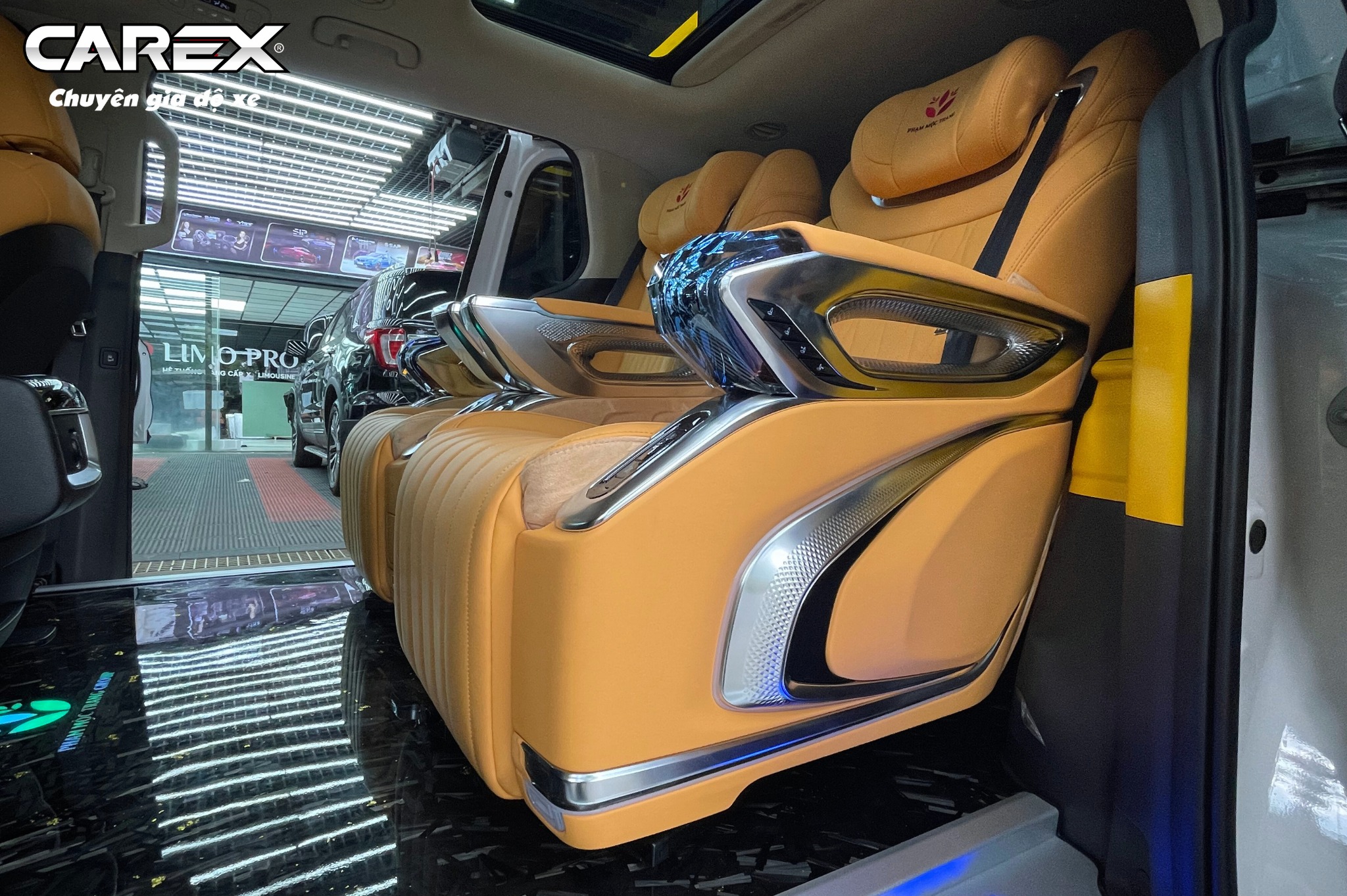 Độ Ghế Limousine Xe Mazda