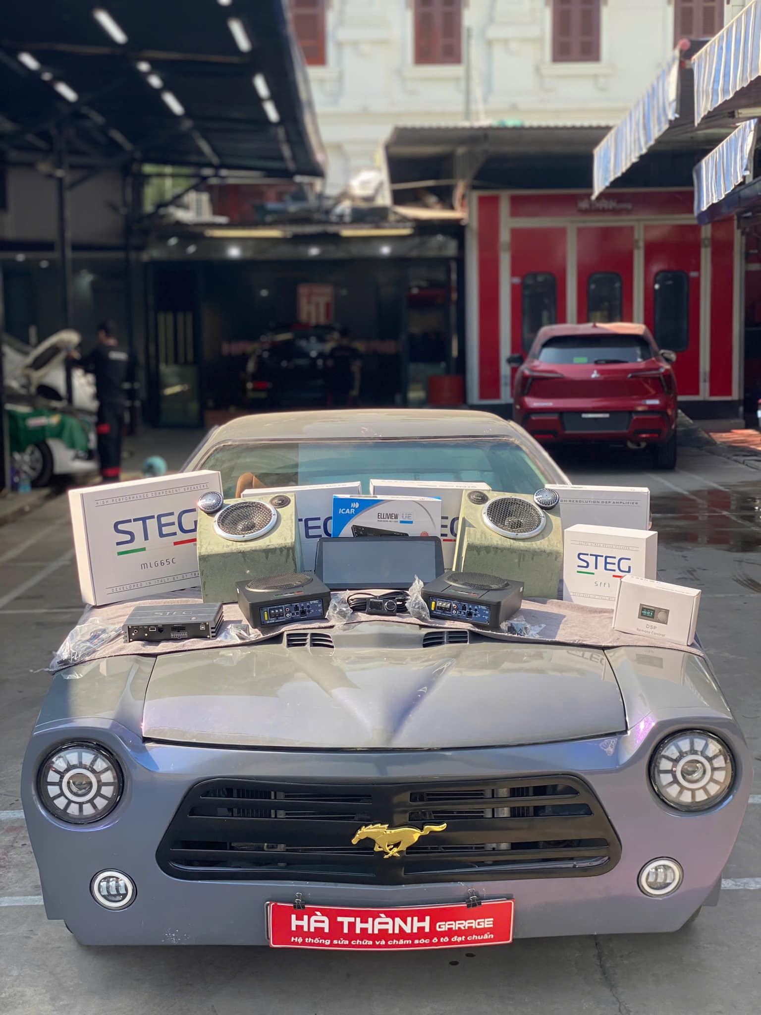 Độ Âm Thanh Xe Mustang