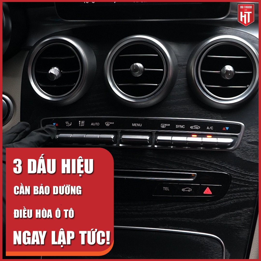 Điều hòa ô tô & 03 dấu hiệu cần bảo dưỡng ngay lập tức