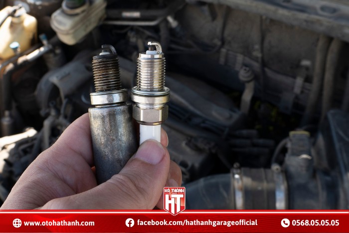 Bugi hoạt động kém dẫn đến hiện tượng xe ô tô bị giật khi đạp ga