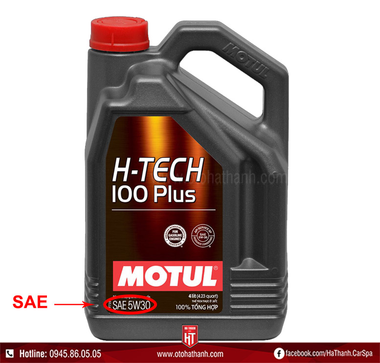 Thông số kỹ thuật dầu nhớt ô tô - Chỉ số SAE