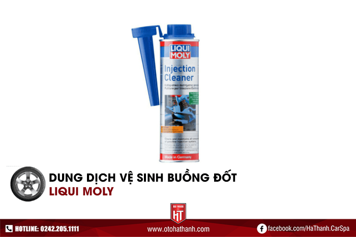 Vệ sinh buồng đốt ô tô bằng dung dịch Liqui Moly
