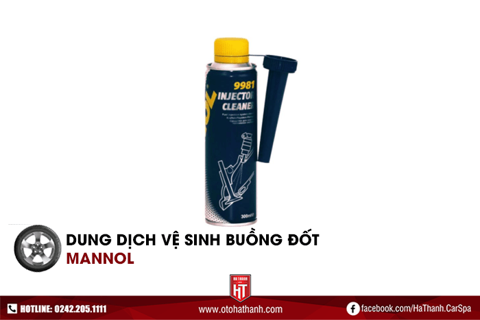Vệ sinh buồng đốt ô tô bằng dung dịch Mannol