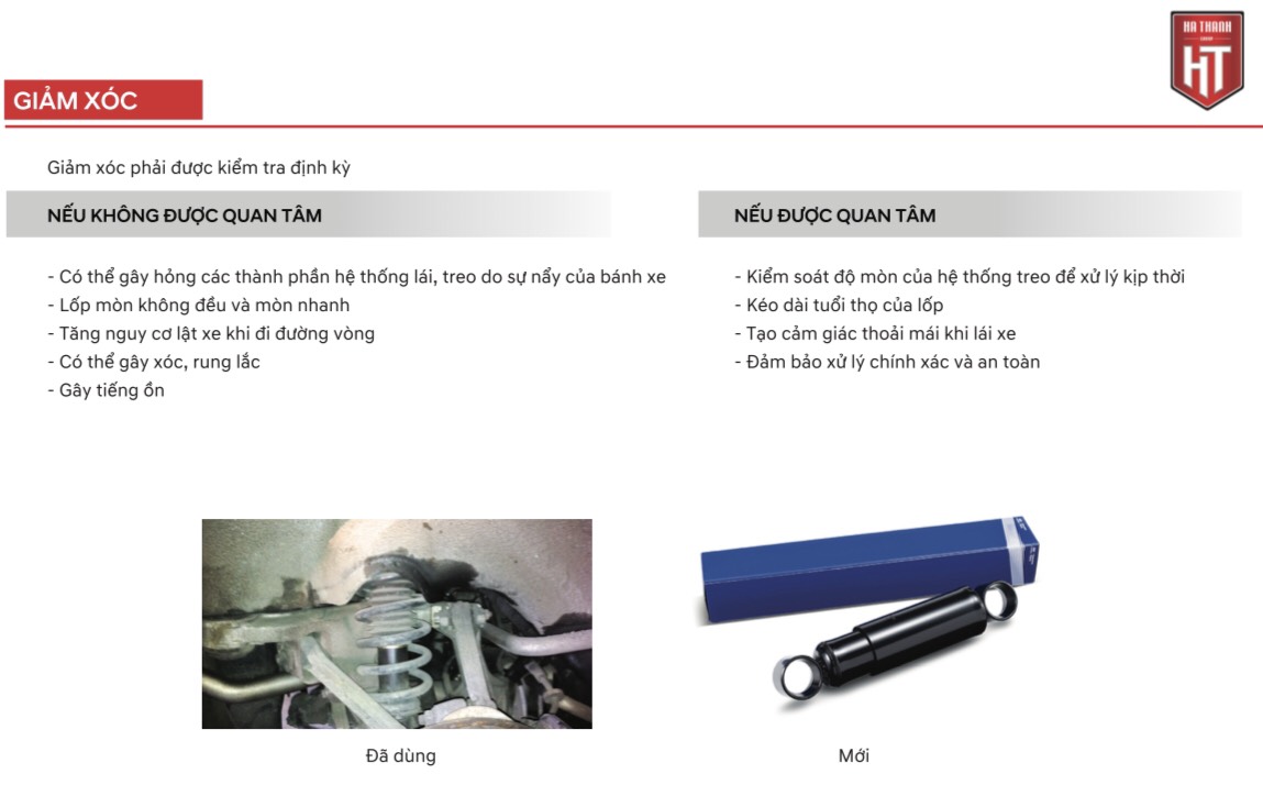 bảo dưỡng giảm xóc