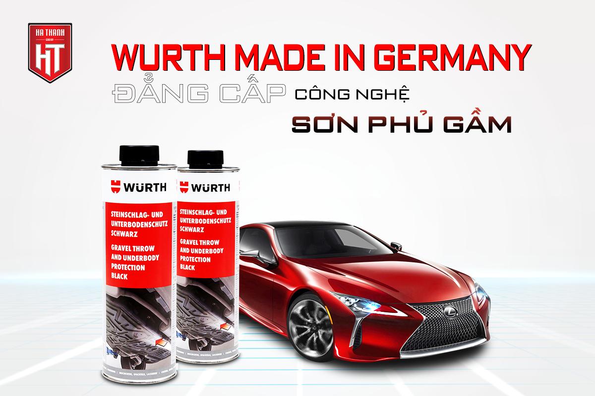 sơn phủ gầm wurth