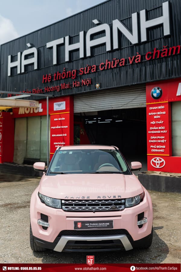 sơn đổi màu range rover