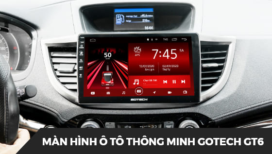 Màn hình ô tô Gotech GT 6